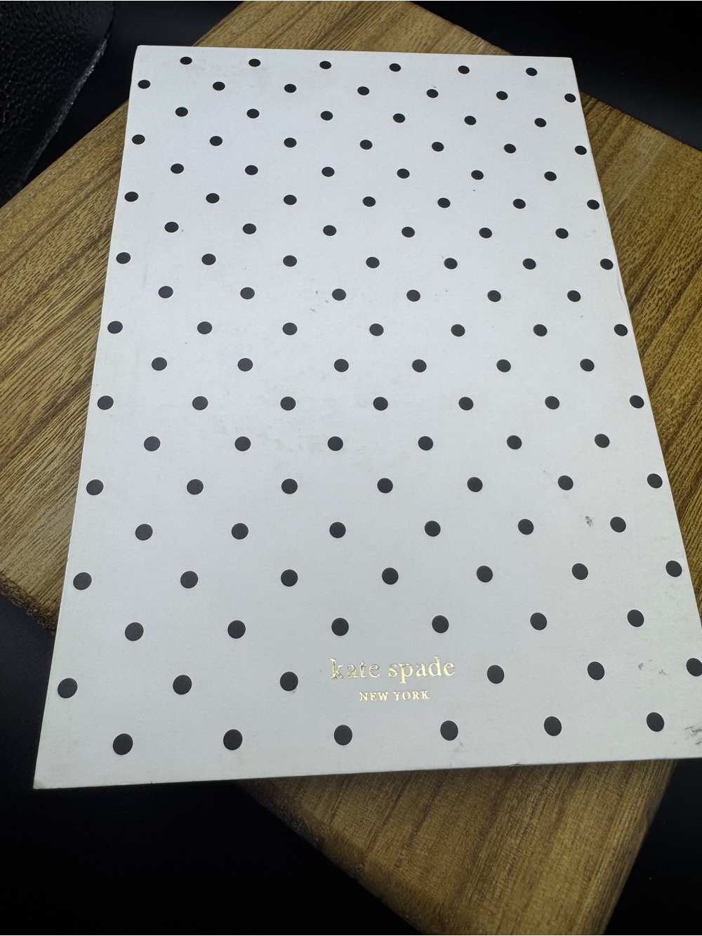Kate Spade Polka Dot 'R' Notepad - Picture 2 of 3
